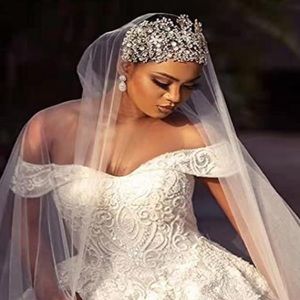 Bridal rhinestone headpiece